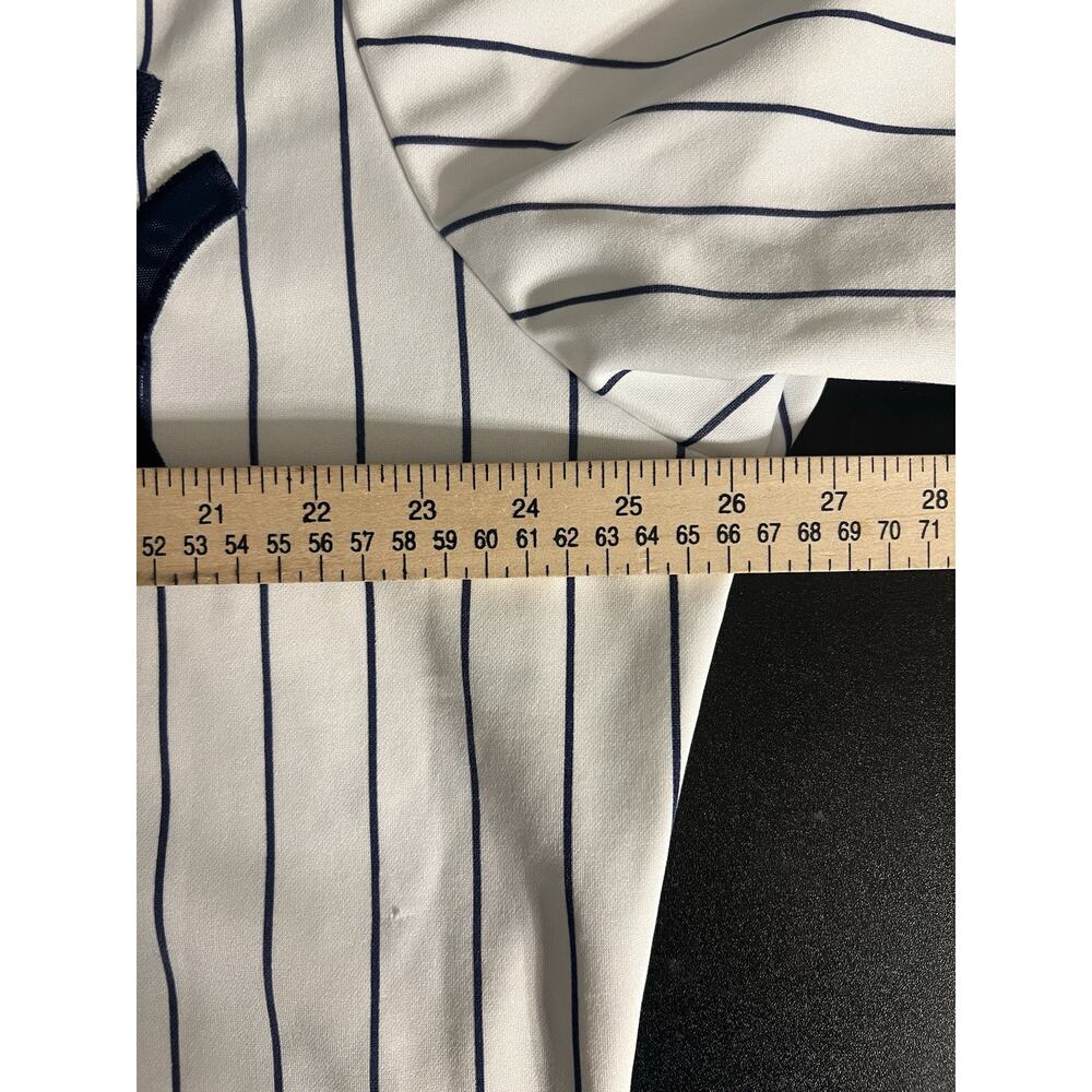 Mitchell’s & Ness New York Yankees Derek Jeter Stripped Jersey SZ 54 PLS Read - Picture 15 of 16